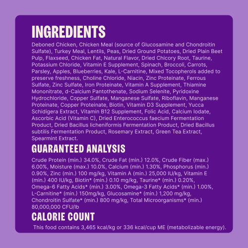 Wellness CORE Grain Free Large Breed Chicken & Turkey Dry Dog Food, additional view 3