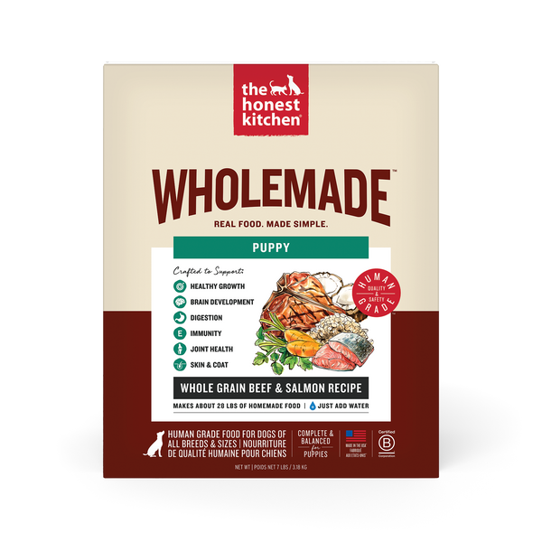 The Honest Kitchen Wholemade Whole Grain Dehydrated Puppy Food 2 lb, additional view 1