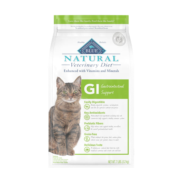 Blue Buffalo BLUE Natural Veterinary Diet GI Gastrointestinal Support Dry Cat Food