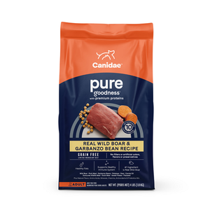 Canidae PURE Grain Free, Limited Ingredient Dry Dog Food, Wild Boar and Garbanzo Bean