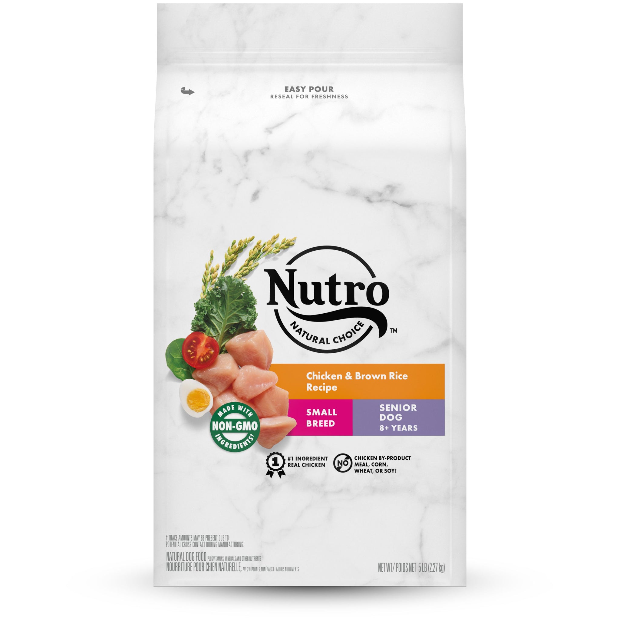 Nutro Natural Choice Senior Small Breed Chicken & Brown Rice Recipe Dry Dog Food