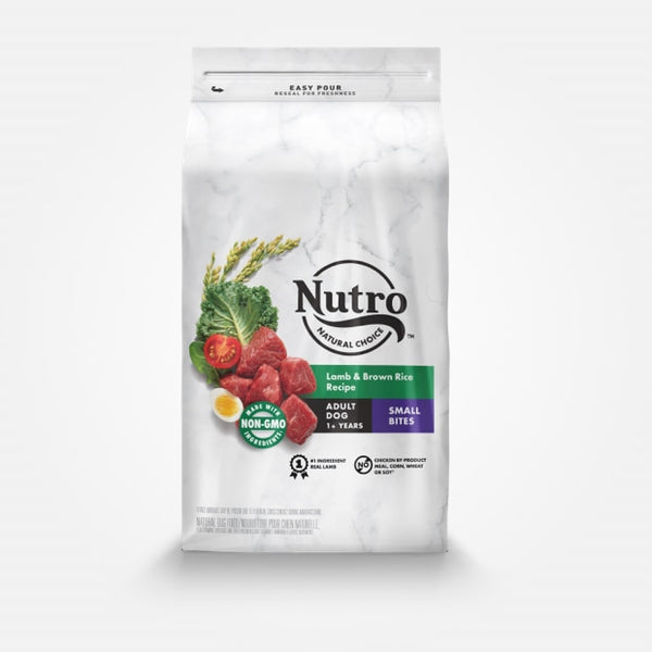 Nutro Natural Choice Adult Small Bites Lamb & Brown Rice Recipe Dry Dog Food