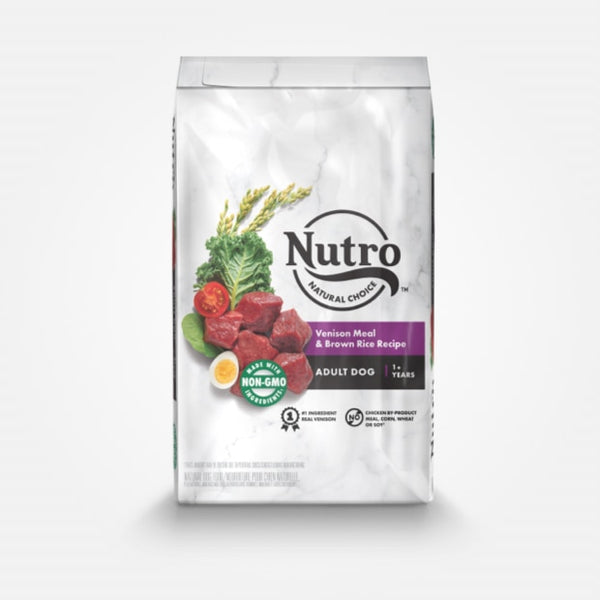 Nutro Natural Choice Adult Venison Meal & Brown Rice Recipe Dry Dog Food