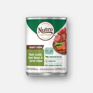 Nutro Hearty Stew Meaty Lamb, Green Bean, and Carrot Stew Wet Dog Food