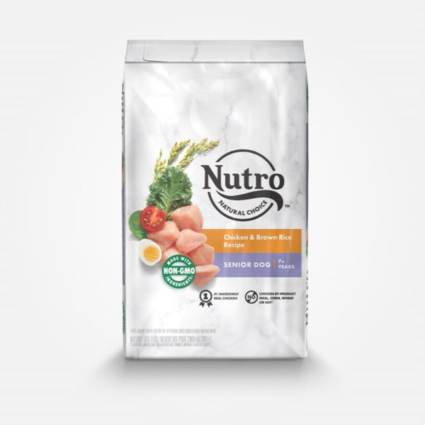 Nutro Natural Choice Senior Chicken & Brown Rice Recipe Dry Dog Food