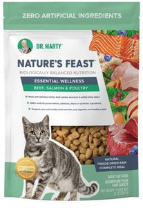 Dr. Marty Freeze-Dried Nature's Feast Beef, Salmon & Poultry Cat Food
