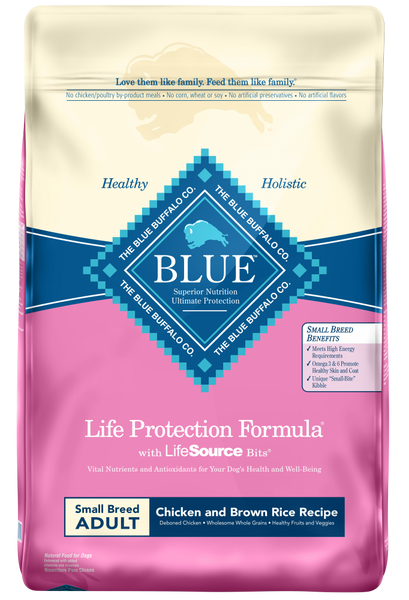 Blue buffalo dog food small bites hotsell