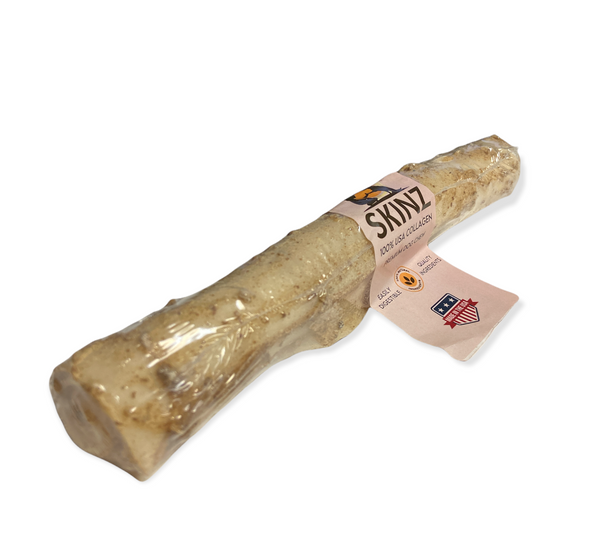 Skinz Venison Flavored 100% Collagen Roll Dog Chew