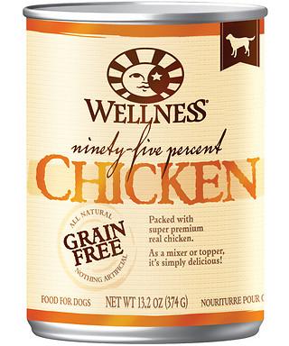 Wellness 95% Chicken Wet Dog Food