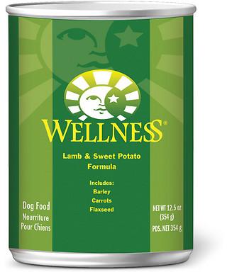 Wellness Lamb & Sweet Potato Wet Dog Food