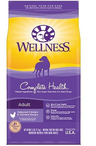 Wellness Complete Health Adult Chicken & Oatmeal Dry Dog Food