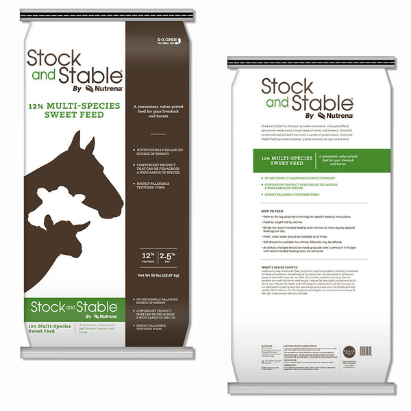 Nutrena Stock & Stable 12% Textured Multi-Species/ was Wrangler