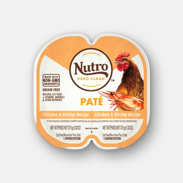 Nutro Perfect Portions Pate Chicken & Shrimp Recipe Wet Cat Food