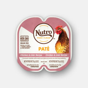 Nutro Perfect Portions Pate Chicken & Liver Recipe Wet Cat Food
