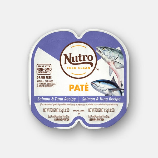 Nutro Perfect Portions Pate Salmon & Tuna Recipe Wet Cat Food