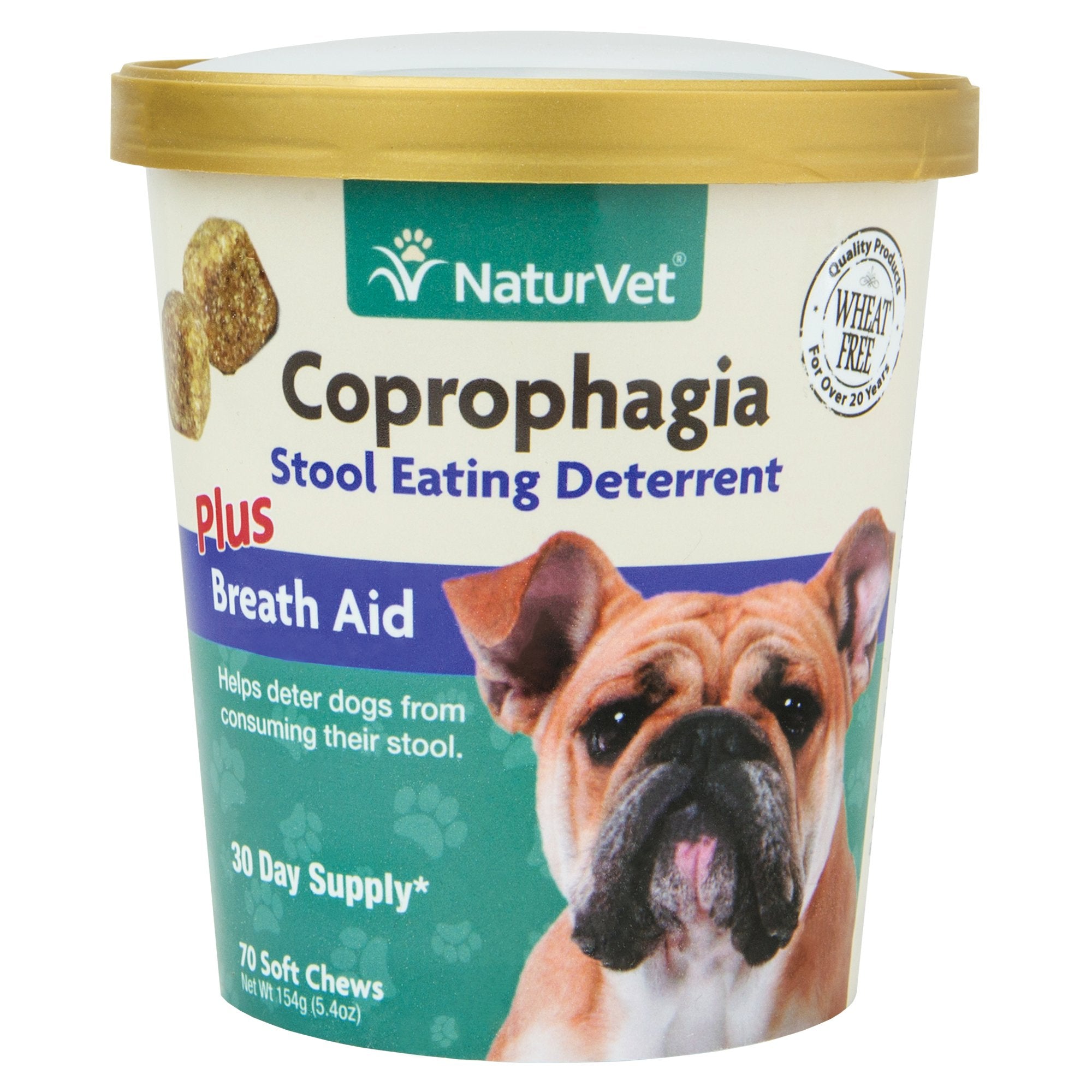 Naturvet Coprophagia Stool Eating Deterrent 70 ct.