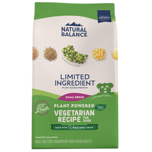 Natural Balance Plant Powered Vegetarian Small Breed Dry Dog Food