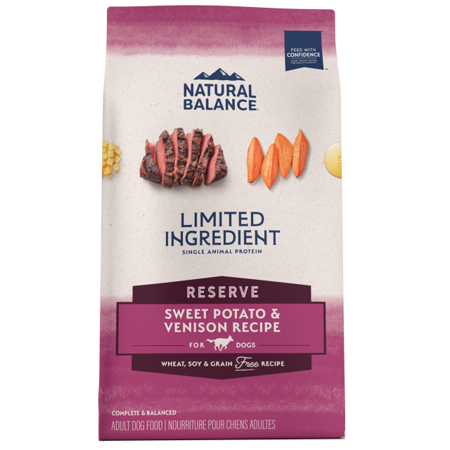 Natural Balance LID  Reserve Grain Free Sweet Potato & Venison Recipe