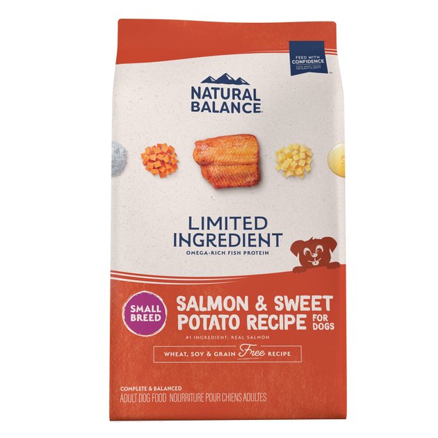 Natural Balance LID Grain Free Salmon & Sweet Potato Small Breed Recipe Dry Dog Food