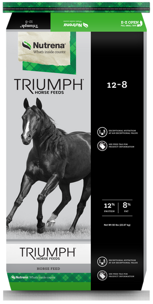 Nutrena Triumph 12% Pellet Horse Feed/ was Triumph Select