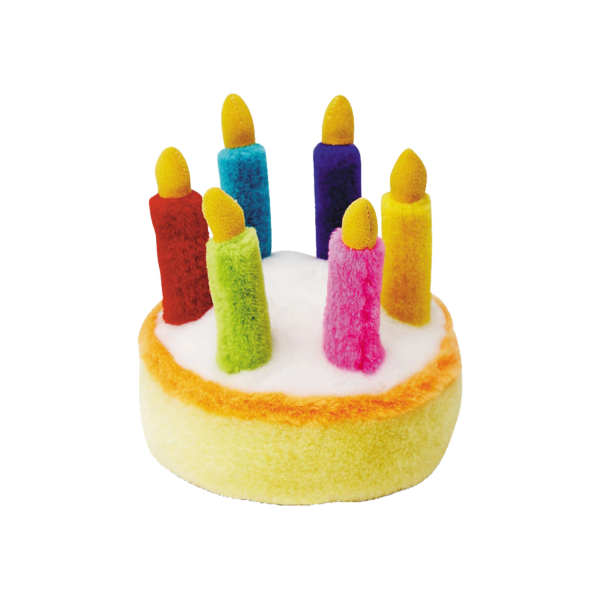 MultiPet Birthday Cake Dog Toy
