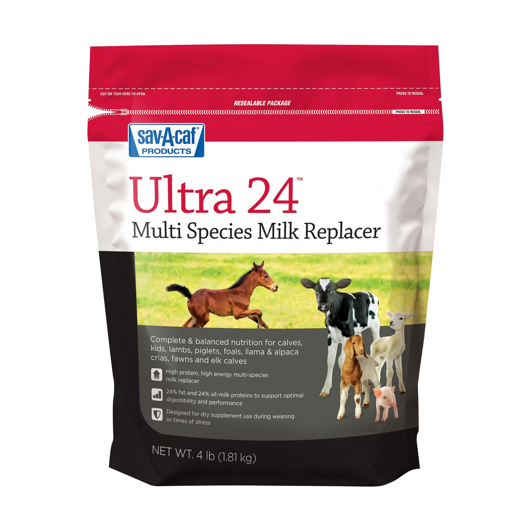 Sav-A-Caf Ultra 24 Multi Species Milk Replacer
