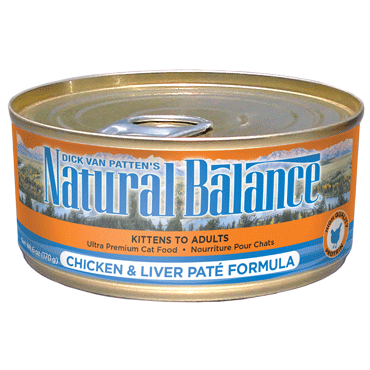 Natural Balance Chicken & Liver Wet Cat Food