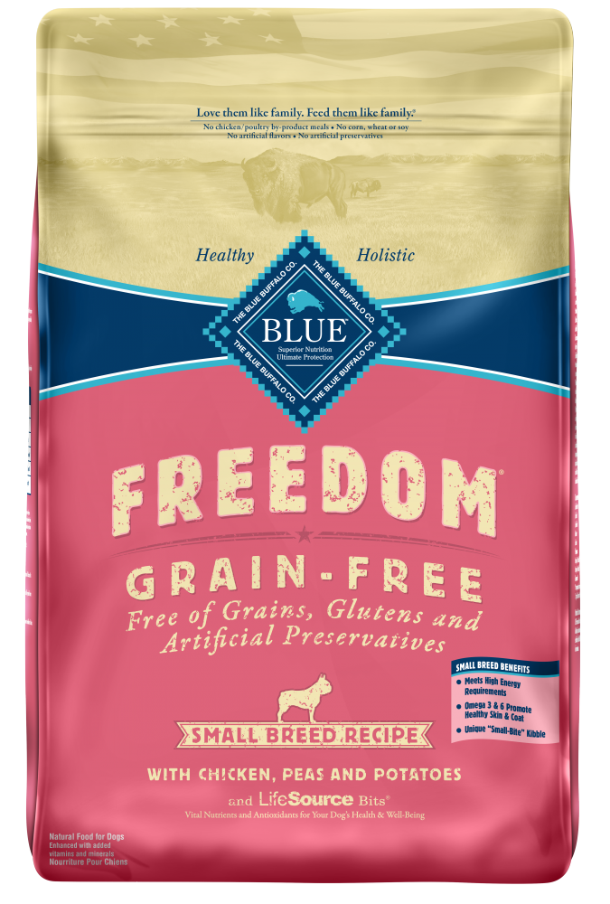 Blue Buffalo Freedom Grain Free Chicken Recipe Small Breed Adult Dry D