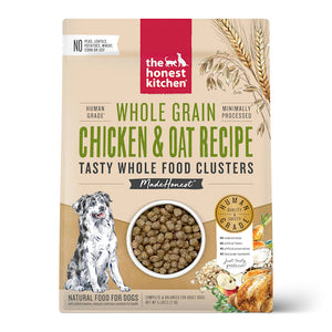 Honest Kitchen Whole Food Clusters Whole Grain Chicken & Oat Recipe Dry Dog Food