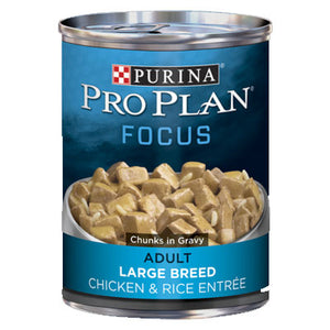 Pro Plan Focus Large Breed Adult Chicken & Rice Wet Dog Food