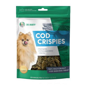 Dr. Marty Freeze-Dried Cod Crispies Dog Treats