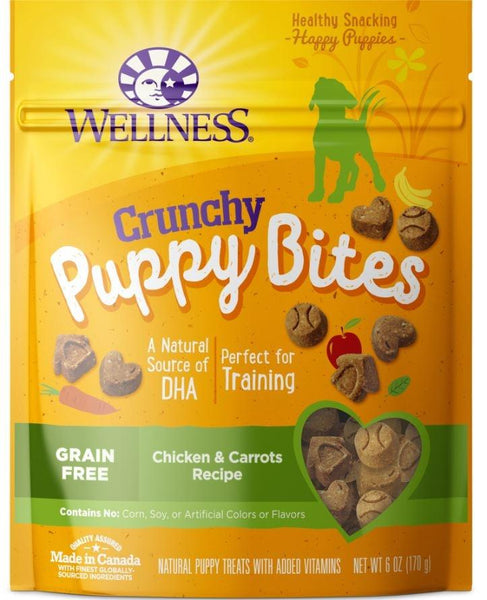 Wellness Crunchy Puppy Bites Chicken & Carrots