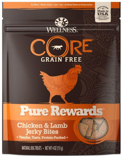 Wellness Core 4 oz. Pure Rewards Chicken/Lamb Jerky
