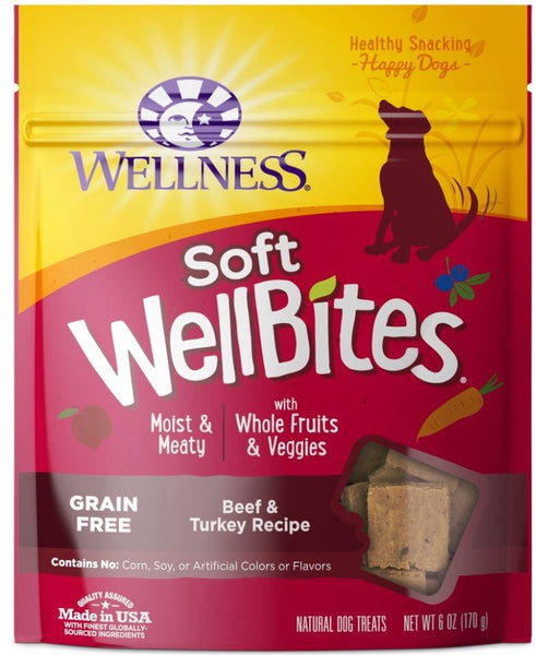 Wellness WellBites Beef & Turkey