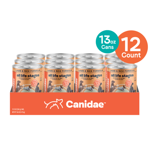Canidae All Life Stages Wet Dog Food, Lamb and Rice, 13oz