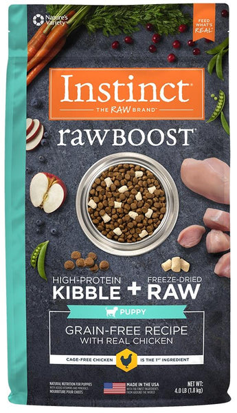 Nature's Variety Instinct Raw Boost Puppy Chicken Dry Dog Food