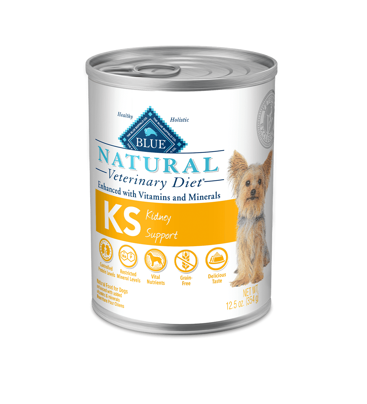 Blue Buffalo BLUE Natural Veterinary Diet KS Kidney Support Wet Dog Food
