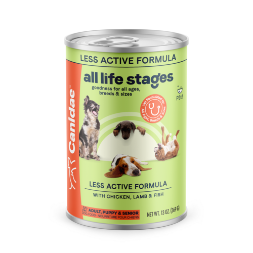 CANIDAE All Life Stages Less Active Formula with Chicken Lamb Fish Dog Wet 13 oz