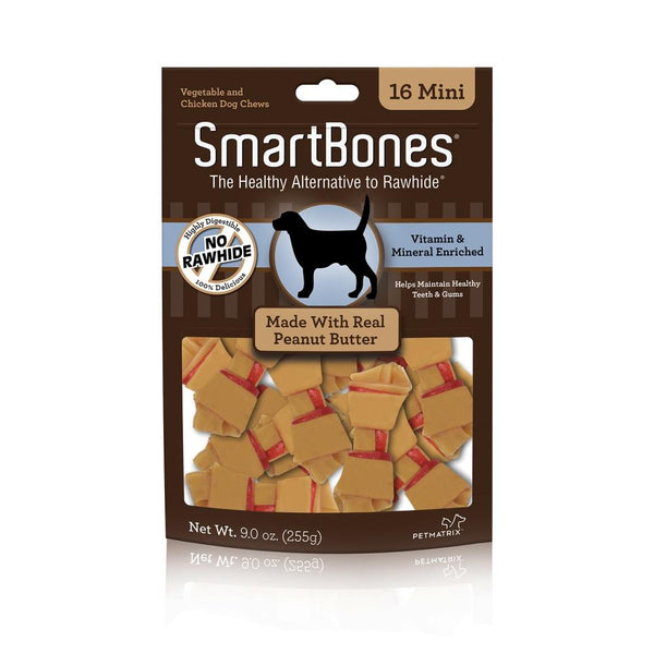 SmartBones Peanut Butter Mini