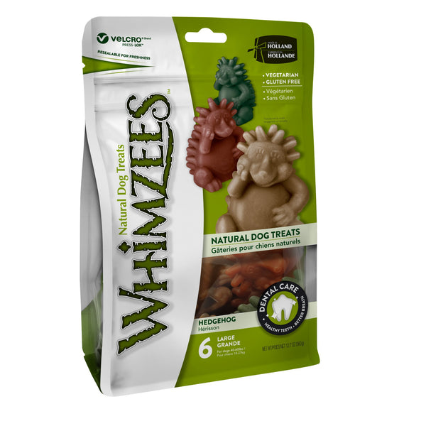 Whimzees 12 oz. Value Pack Hedgehog - Large (for dogs 40-60 lbs.)