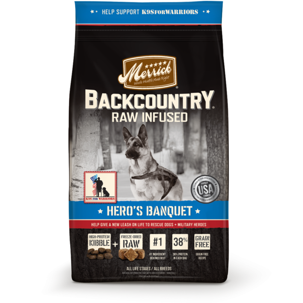 Merrick Backcountry Grain Free Hero's Banquet Dry Dog Food