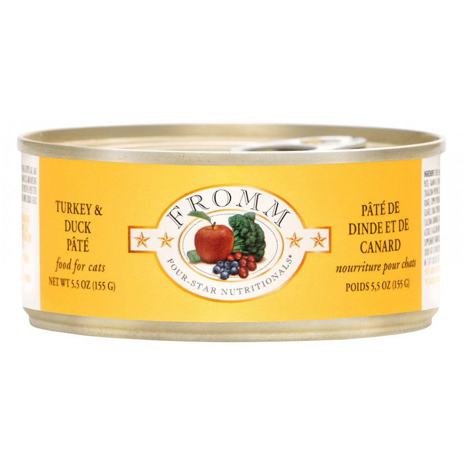 Fromm Four-Star Turkey & Duck Pate Wet Cat Food