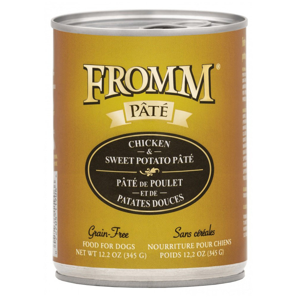 Fromm Grain Free Chicken & Sweet Potato Pate Wet Dog Food