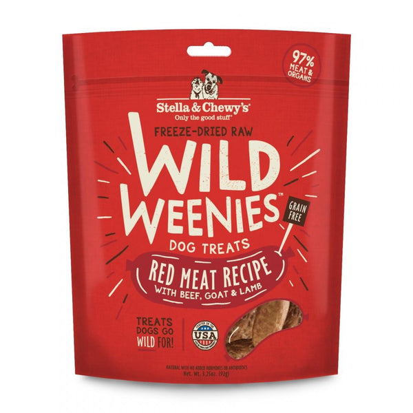 Stella & Chewy's Freeze Dried Wild Weenies Red Meat Dog Food