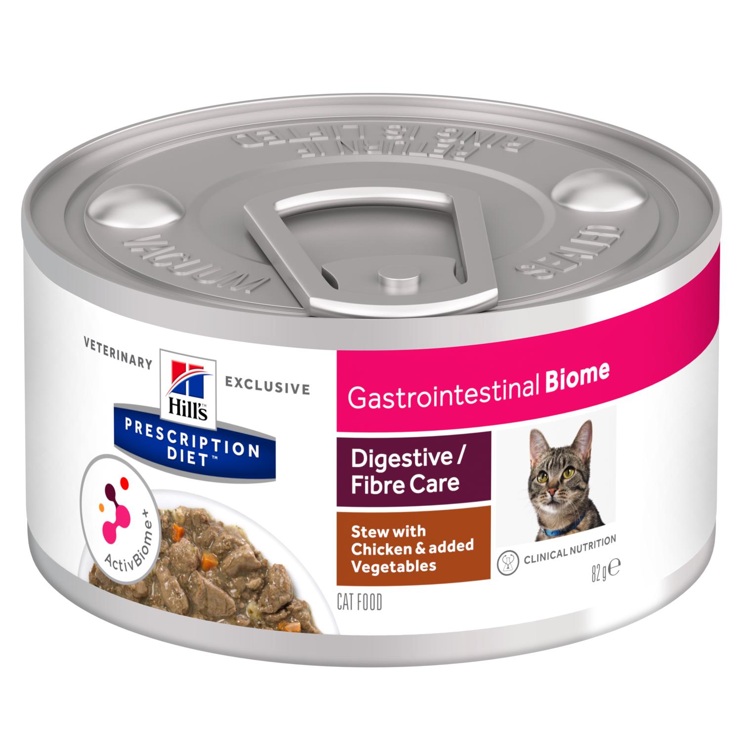 Hill's Prescription Diet Gastrointestinal Biome Chicken & Vegetable Stew Wet Cat Food