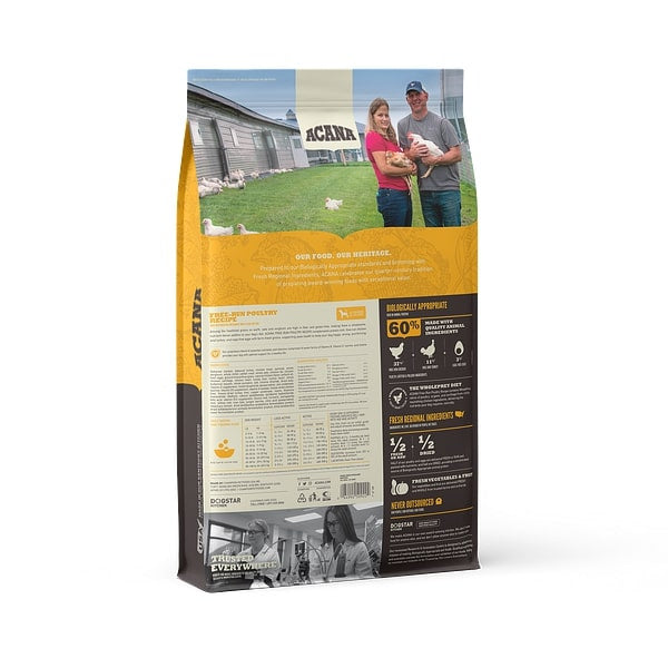 ACANA + Wholesome Grains Free-Run Poultry Recipe Dry Dog Food