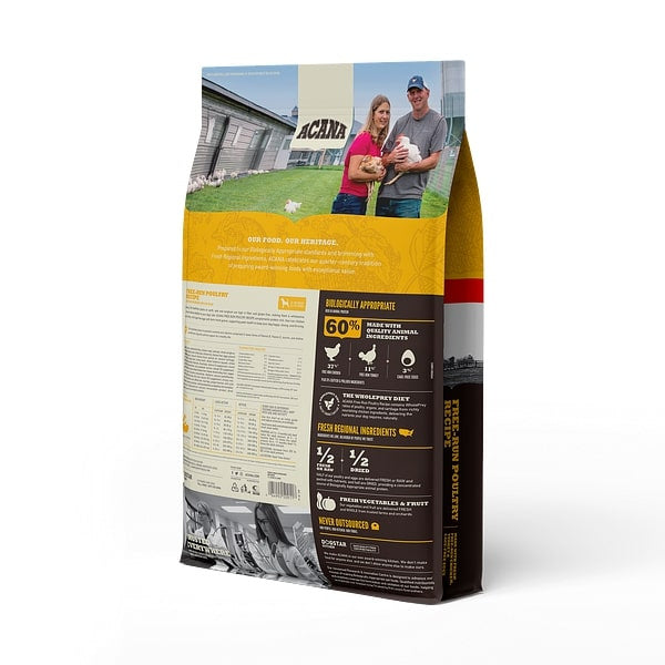ACANA + Wholesome Grains Free-Run Poultry Recipe Dry Dog Food