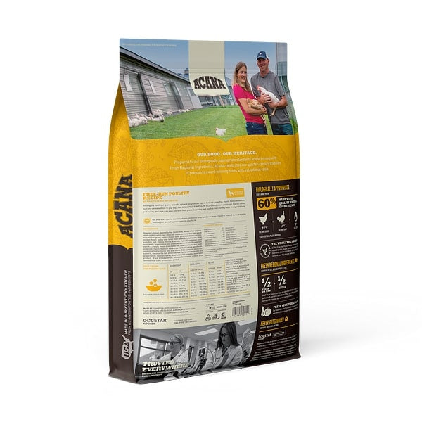 ACANA + Wholesome Grains Free-Run Poultry Recipe Dry Dog Food
