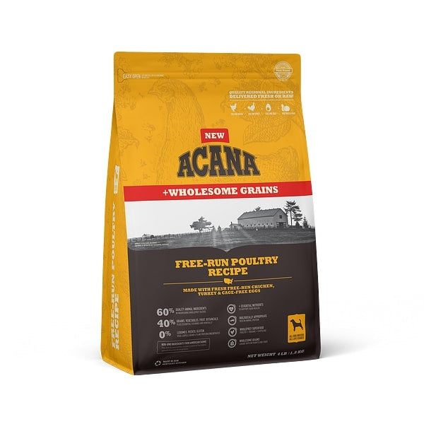 ACANA + Wholesome Grains Free-Run Poultry Recipe Dry Dog Food