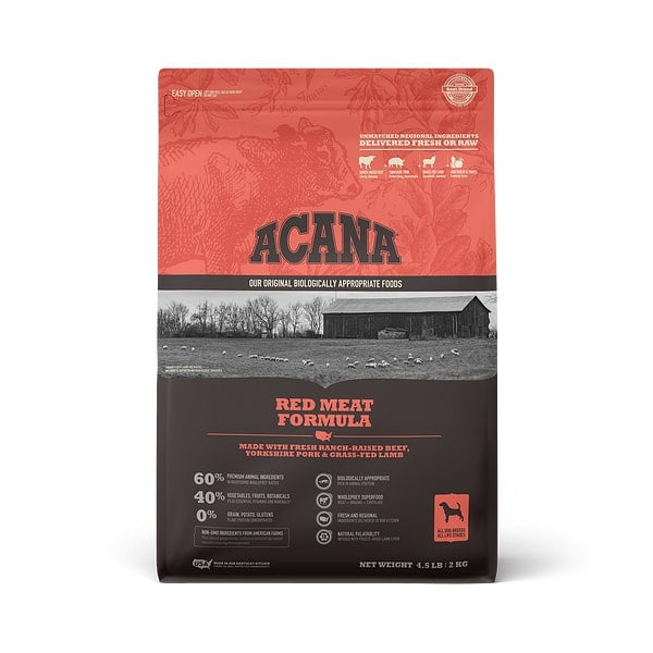 ACANA Red Meat + Wholesome Grains Recipe Dry Dog Food